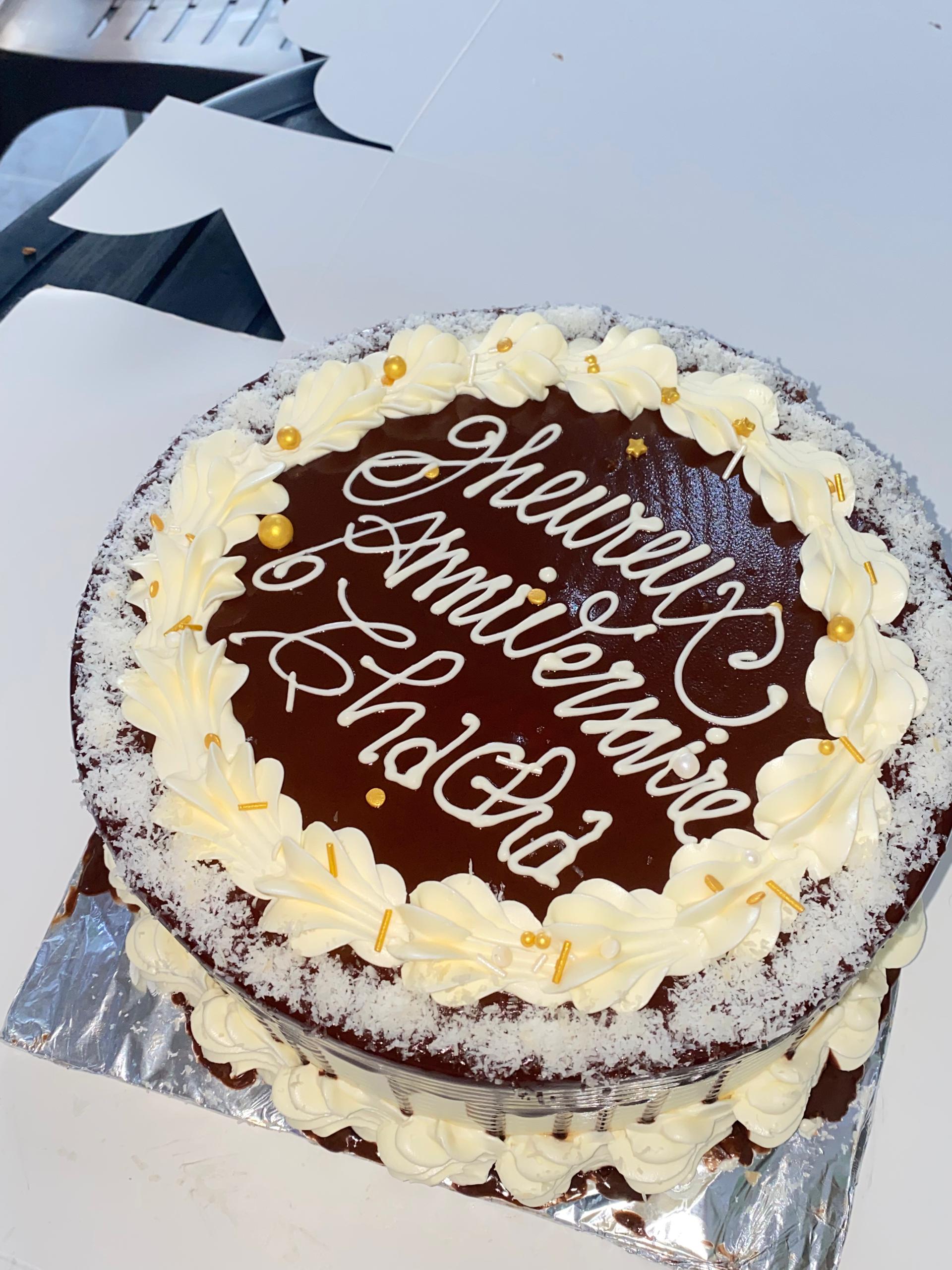 Gâteau d'anniversaire