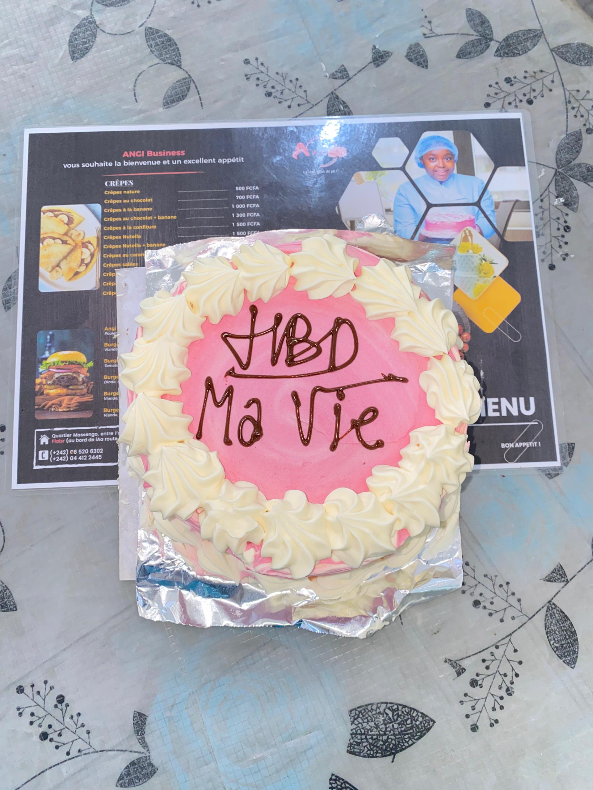 Gâteau d'anniversaire