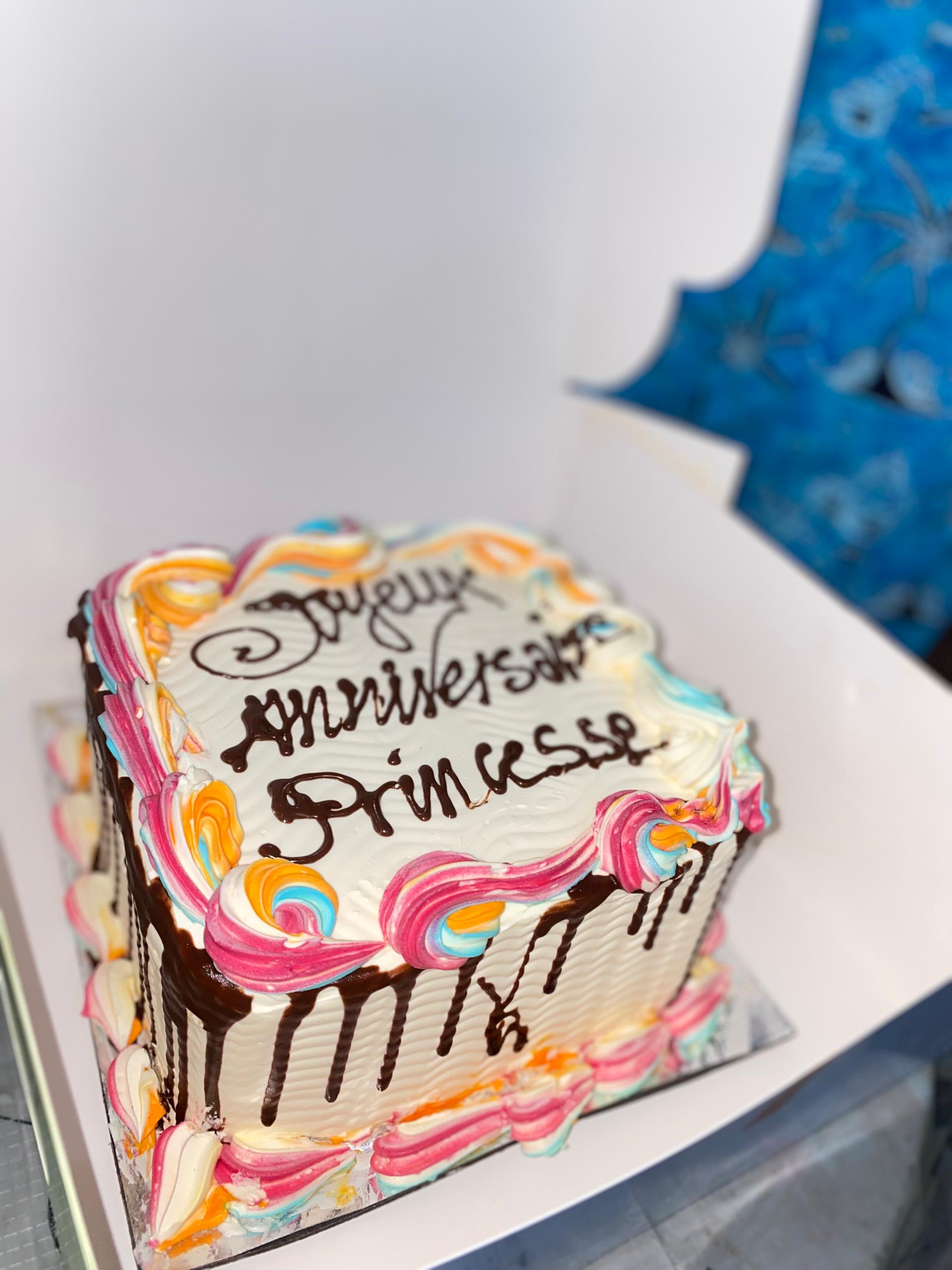 Gâteau d'anniversaire