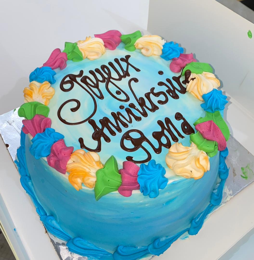 Gâteau d'anniversaire