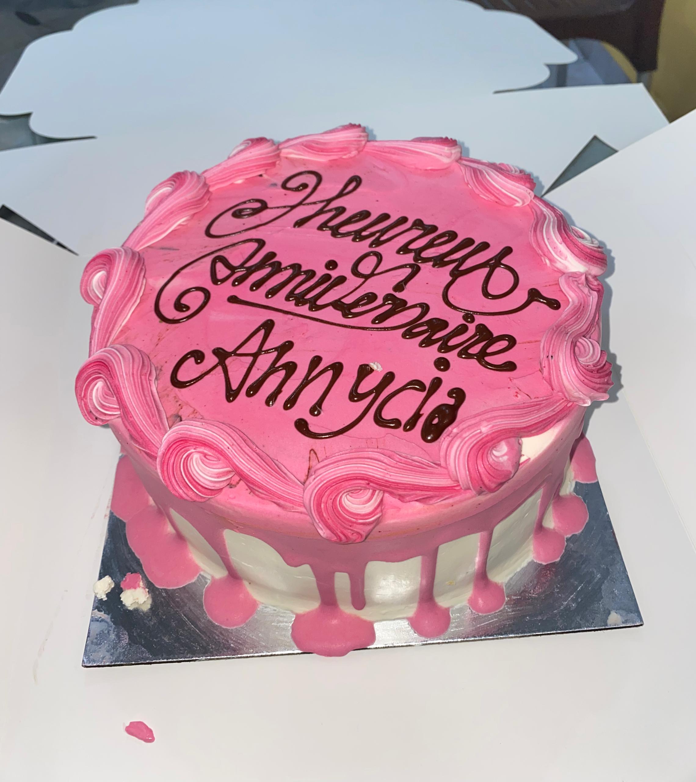 Gâteau d'anniversaire