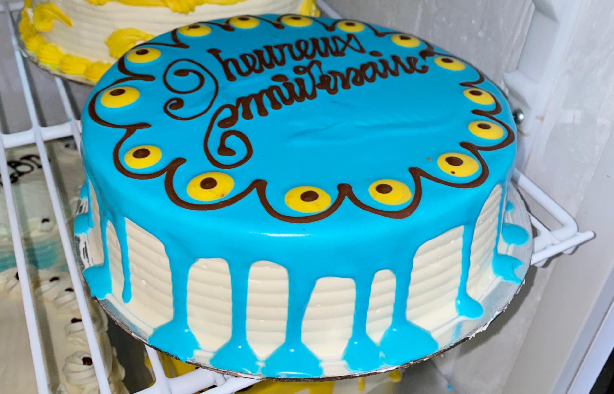 Gâteau d'anniversaire