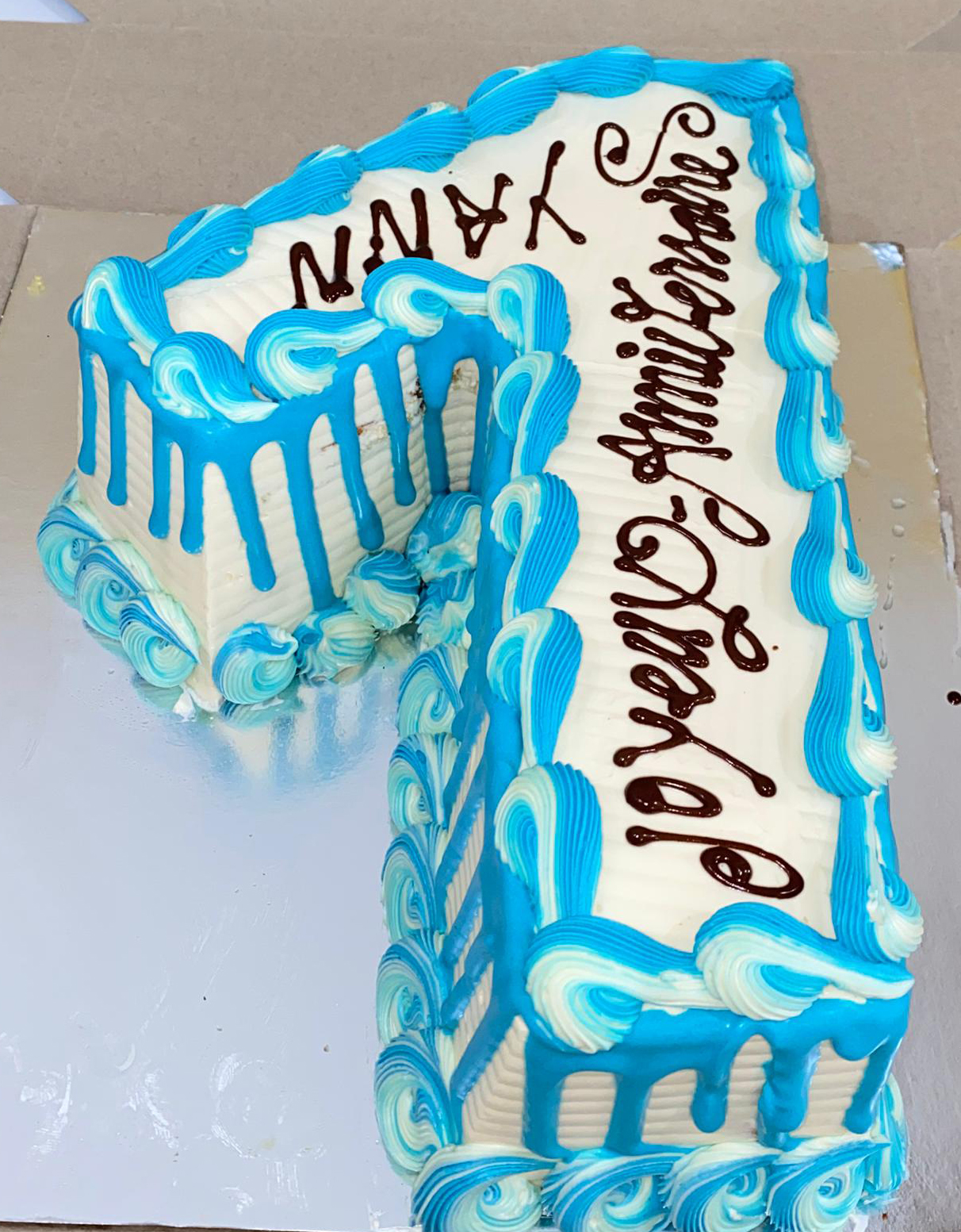 Gâteau d'anniversaire